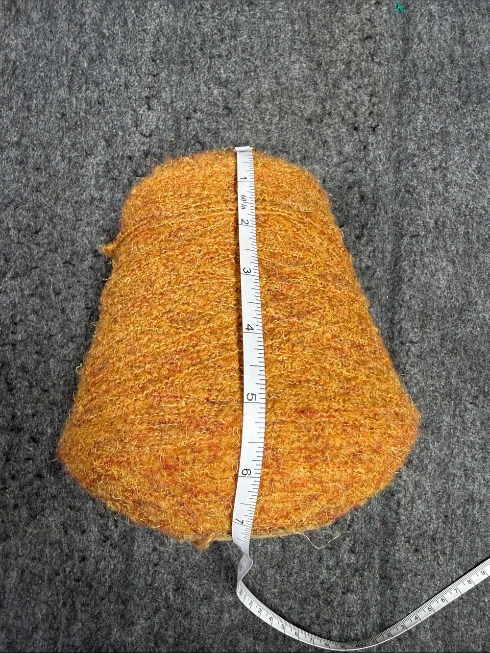 Italian Mohair Yarn Cone in Mustard Yellow - Craft & Knit Supply - Picture 10 of 10